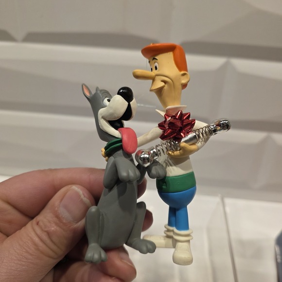 2-Hallmark The Jetsons Flickering Light Magic & Astro George Christmas Ornaments - Picture 6 of 10